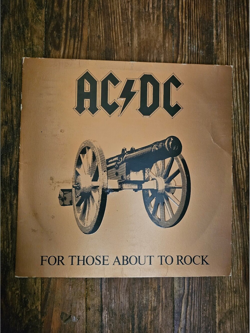 AC/DC - For Those About To Rock Vinyl LP - 1981 Original - as shown